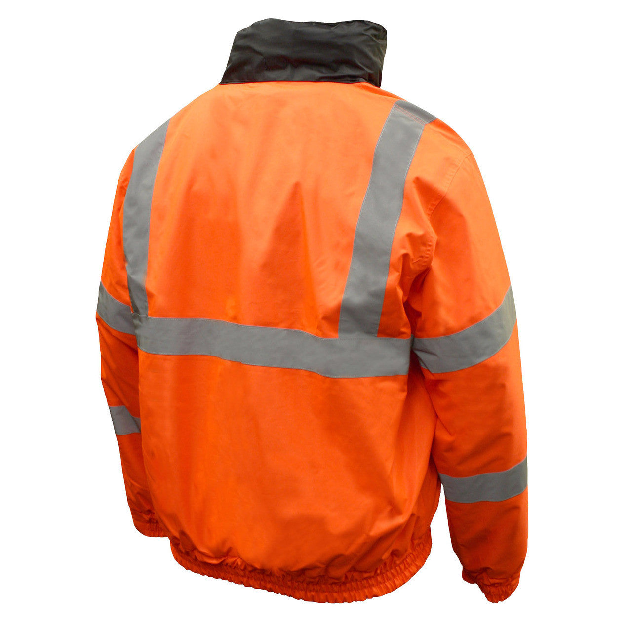 Radians Class III Quilted Hi-Viz Orange Bomber Jacket [M-5XL]