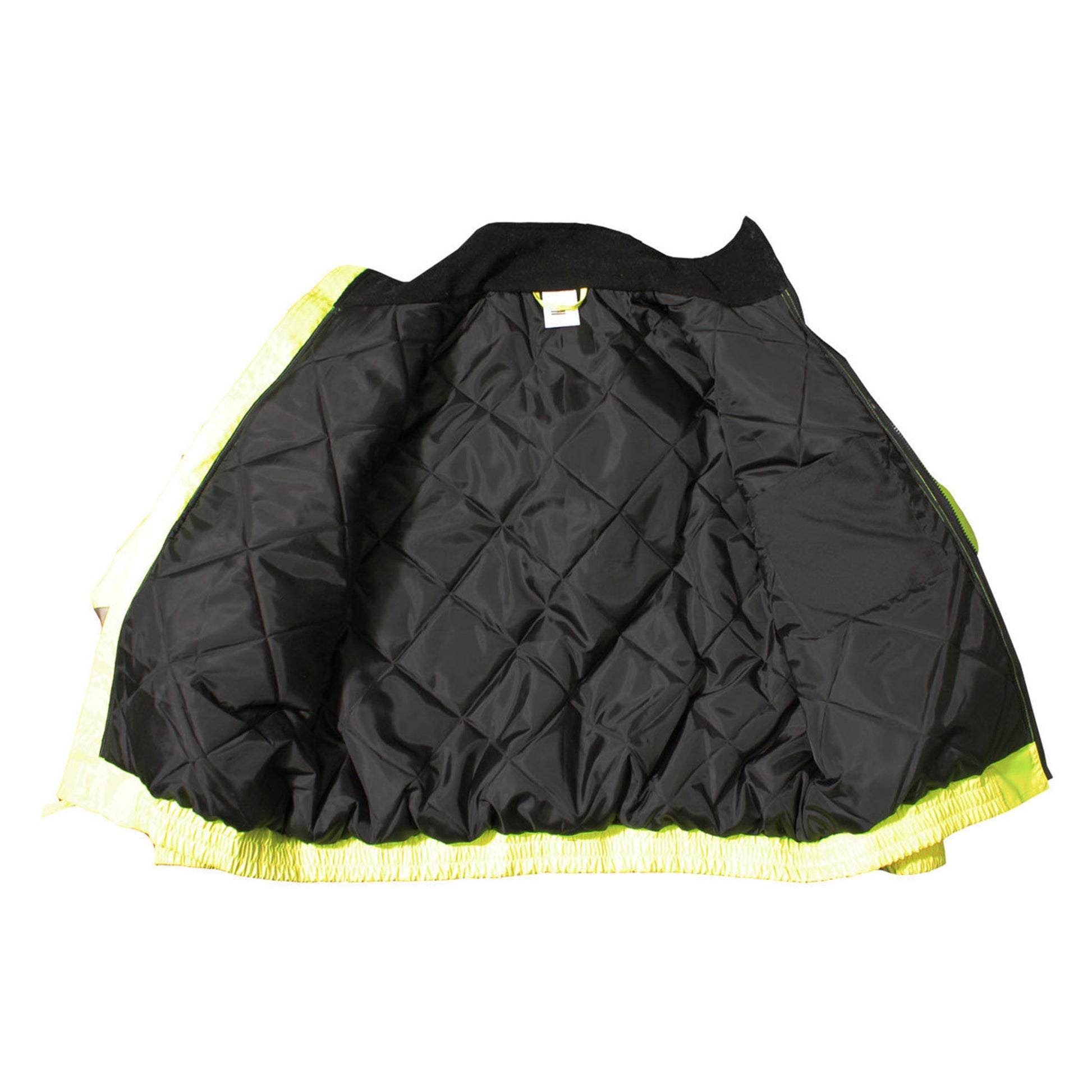 Radians Class III Quilted Hi-Viz Orange Bomber Jacket [M-5XL]