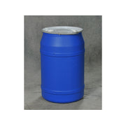 Eagle Lab Pack Open Head Poly Drum - 55 Gallon - Metal Lever-Lock - 1x2" 1x3/4" Bung Holes - Blue - 1656MBBG