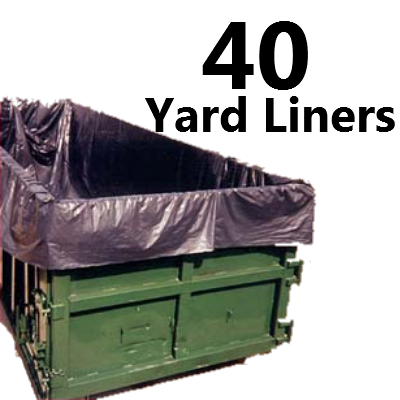 4 Mil 40 Yard Dumpster Liner