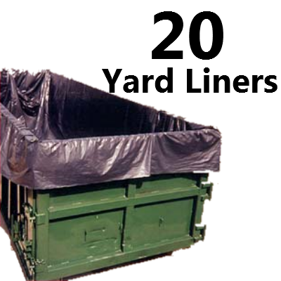 6 Mil 20 Yard Dumpster Liner