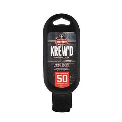Ergodyne KREW'D 6352 SPF 50 Sunscreen Lotion - 1.5oz - 12-pack