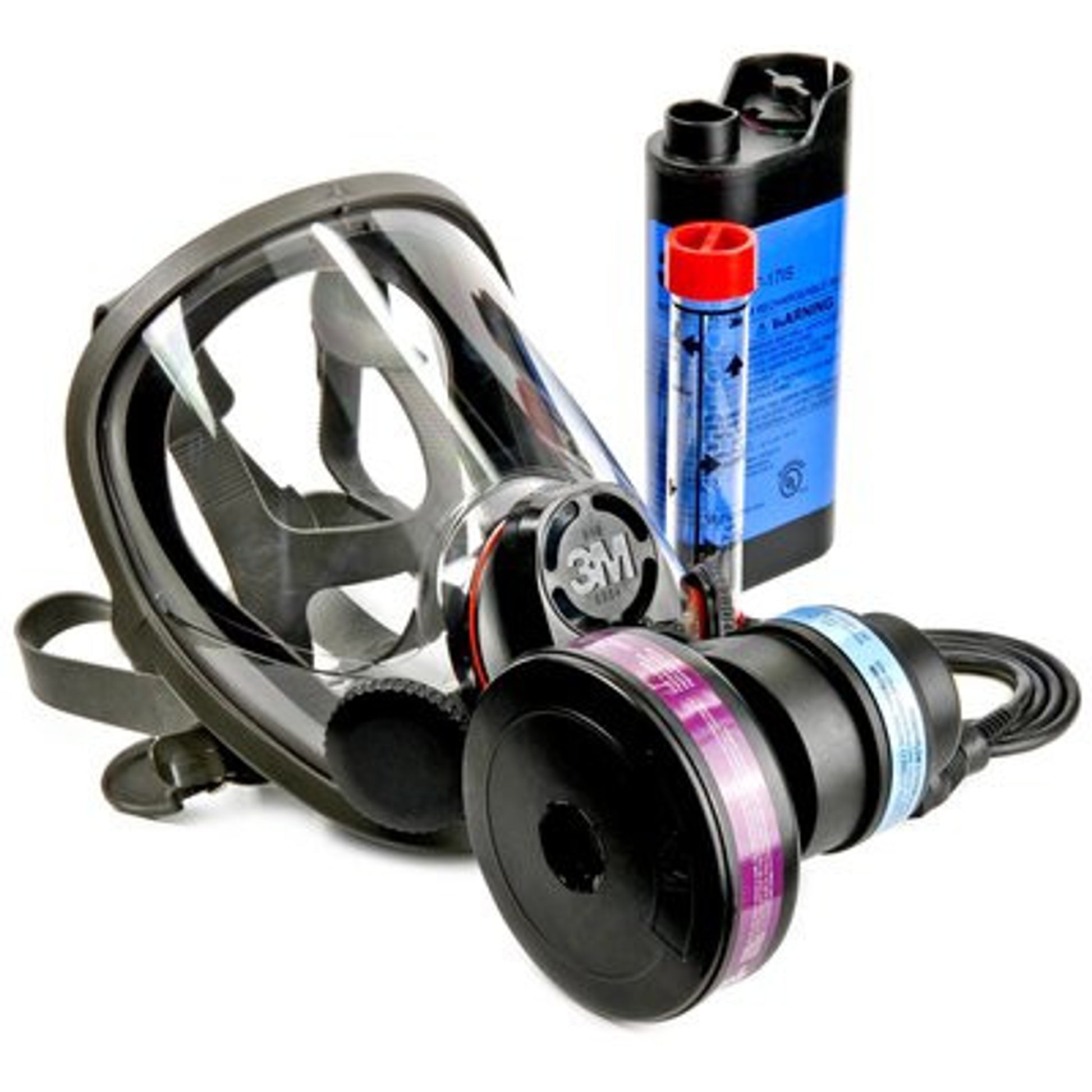 3M Powerflow Face-Mounted Powered Air Purifying Respirator (PAPR) - 6800PF - Medium