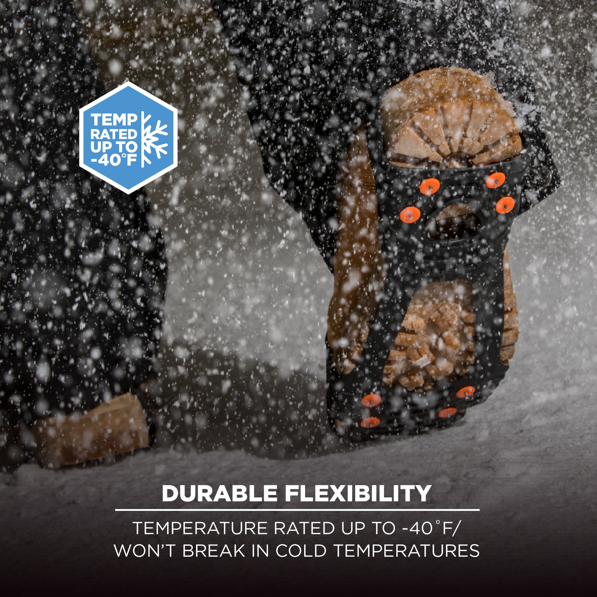 Ergodyne TREX 6300TC Slip-On Ice Cleats - Tungsten Carbide