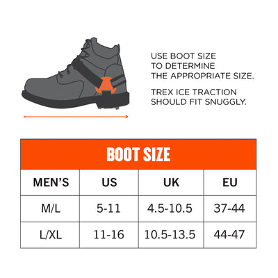 Ergodyne TREX 6315 Strap-On Heel Ice Cleats
