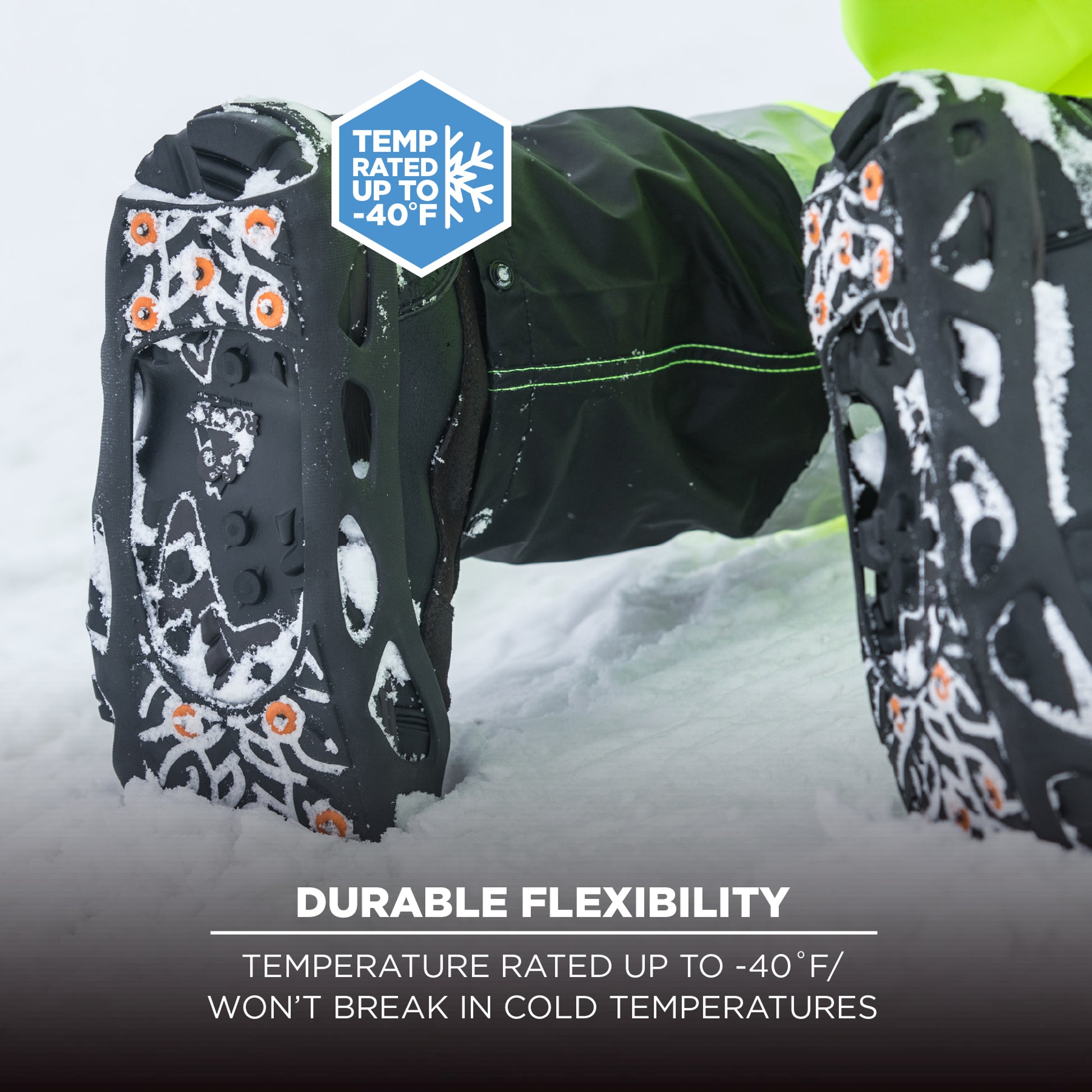 Ergodyne TREX 6304 Step-In Ice Cleats - Full Coverage