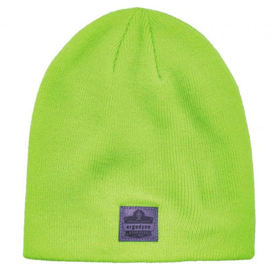 Ergodyne N-Ferno 6812 Rib Knit Winter Hat - Hi-Viz Lime Green