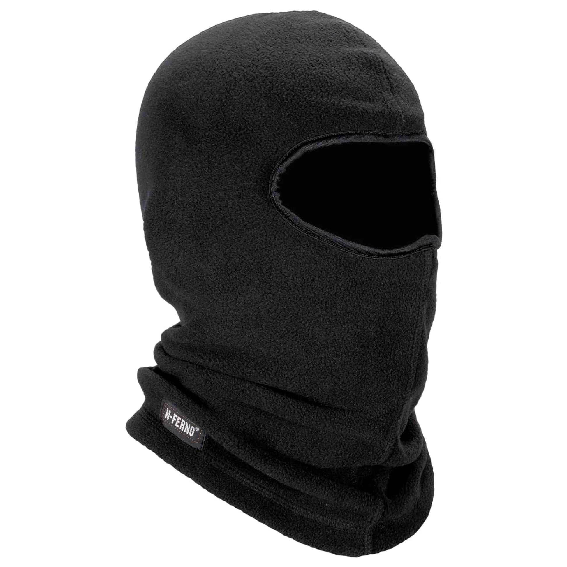 N-Ferno 6821 Balaclava Face Mask - Fleece - Black