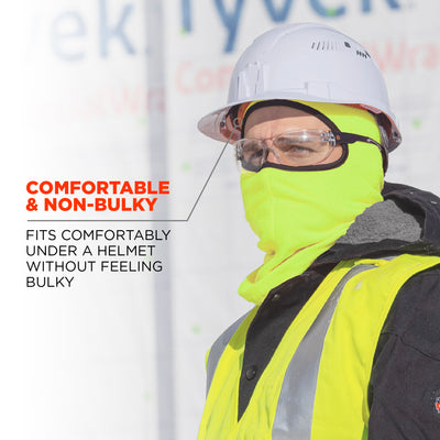 N-Ferno 6821 Balaclava Face Mask - Fleece - Lime