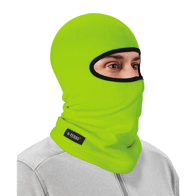 N-Ferno 6821 Balaclava Face Mask - Fleece - Lime