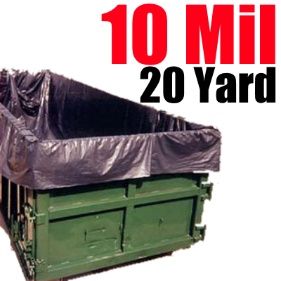 10 Mil 20 Yard Dumpster Liner