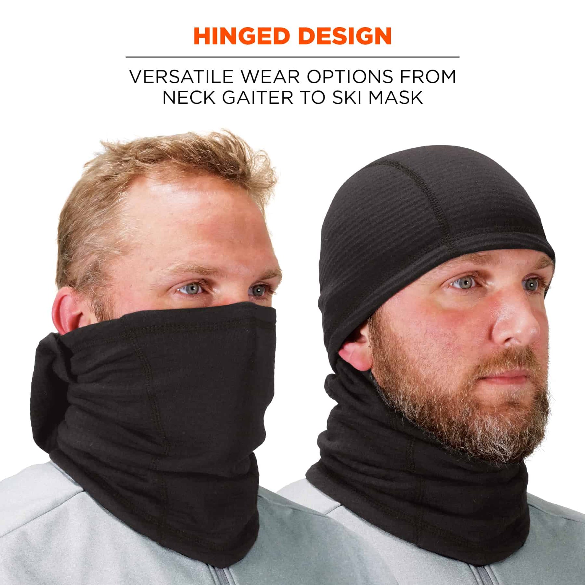 Ergodyne N-Ferno 6847 FR Balaclava Face Mask - Dual Compliant, NFPA 70E / NFPA 2112