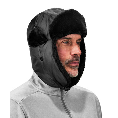 Ergodyne N-Ferno 6802Z Zippered Trapper Hat (Bump Cap Not Included)