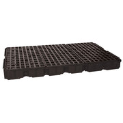 Eagle Modular Spill Platforms - 6 Drum - With Drain - Black - 1686BD