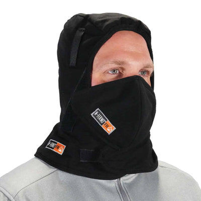 Ergodyne N-Ferno 6876 FR Winter Hard Hat Liner and FR Mouthpiece Kit - 2-Layer
