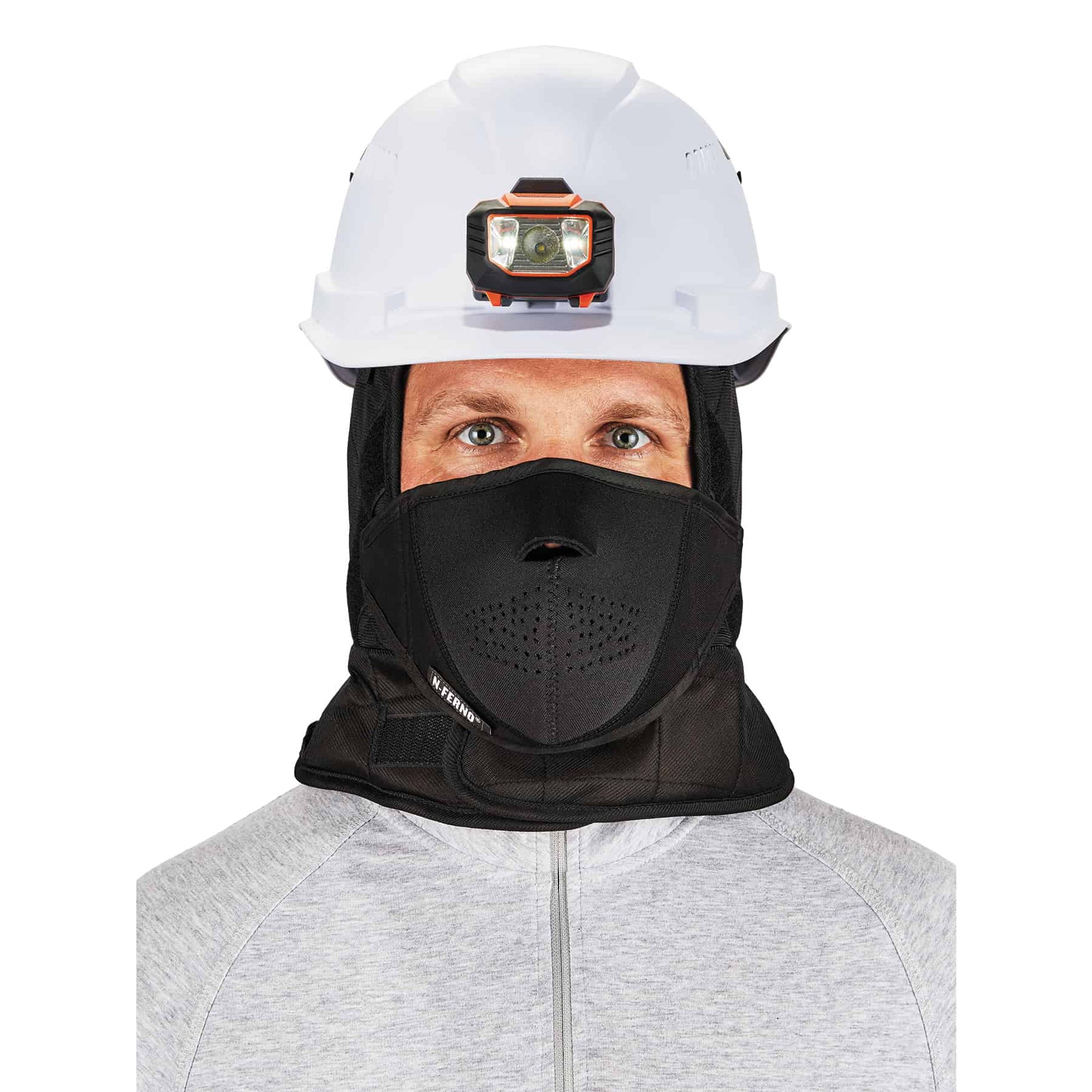 Ergodyne N-Ferno 6878 Winter Hard Hat Liner and Neoprene Mouthpiece Kit - 3-Layer