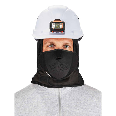 Ergodyne N-Ferno 6878 Winter Hard Hat Liner and Neoprene Mouthpiece Kit - 3-Layer