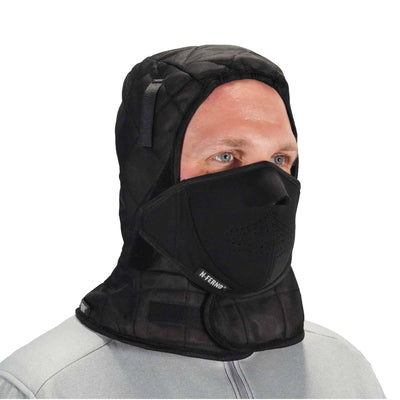Ergodyne N-Ferno 6878 Winter Hard Hat Liner and Neoprene Mouthpiece Kit - 3-Layer