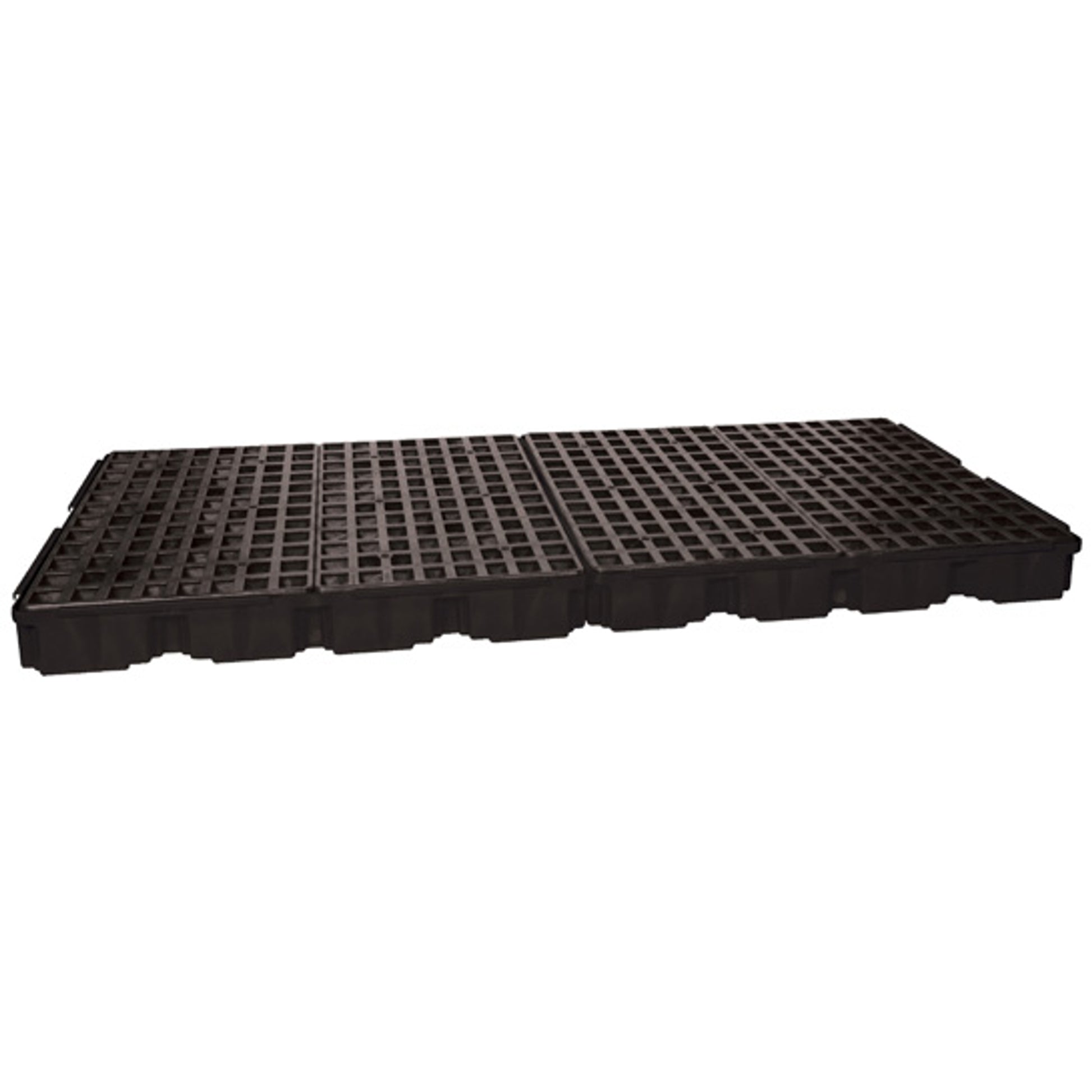 Eagle Modular Spill Platforms - 8 Drum - With Drain - Black - 1688BD