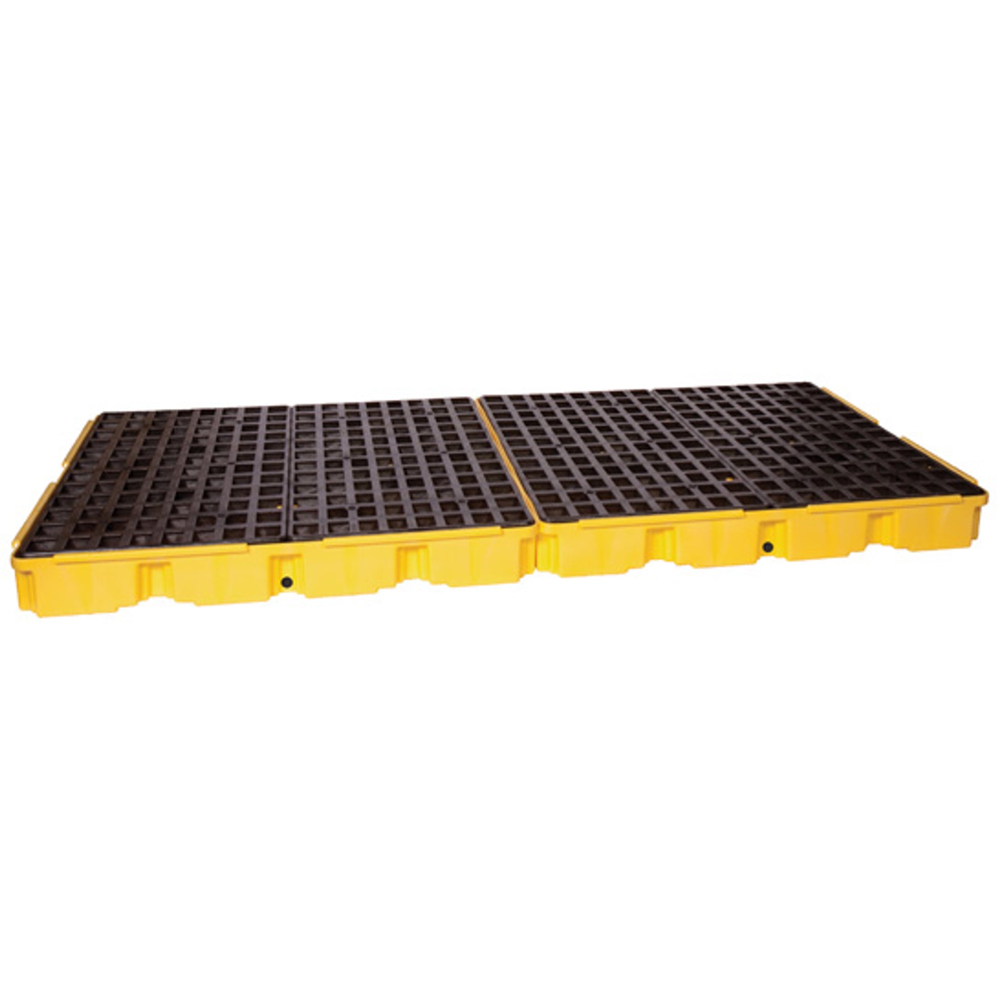 Eagle Modular Spill Platforms - 8 Drum - With Drain - Yellow - 1688D