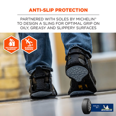 Ergodyne TREX 6326 Spikeless Traction Device - Slip-Resistant & Oil-Resistant