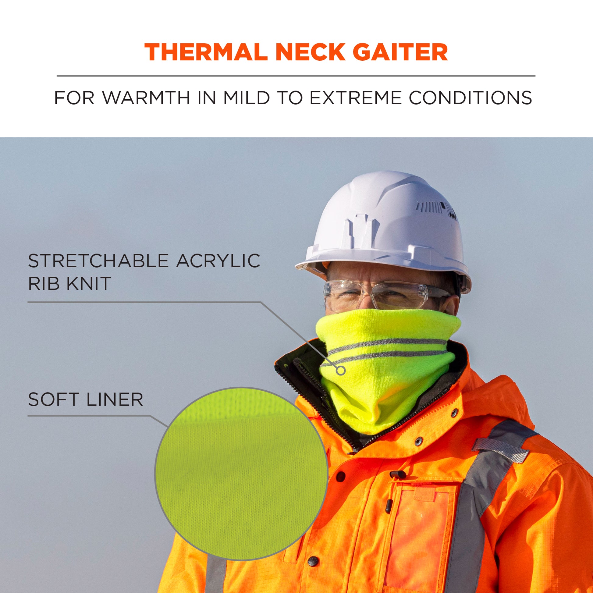 Ergodyne N-Ferno 6961 Reflective Winter Neck Gaiter