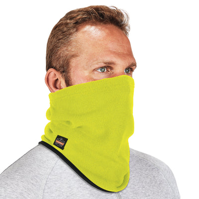 Ergodyne N-Ferno 6960 Fleece Neck Gaiter - Hi-Vis Lime