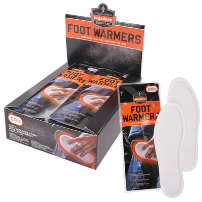Ergodyne N-Ferno 6995 Insole Foot Warmers - Adhesive Back + Air Activated