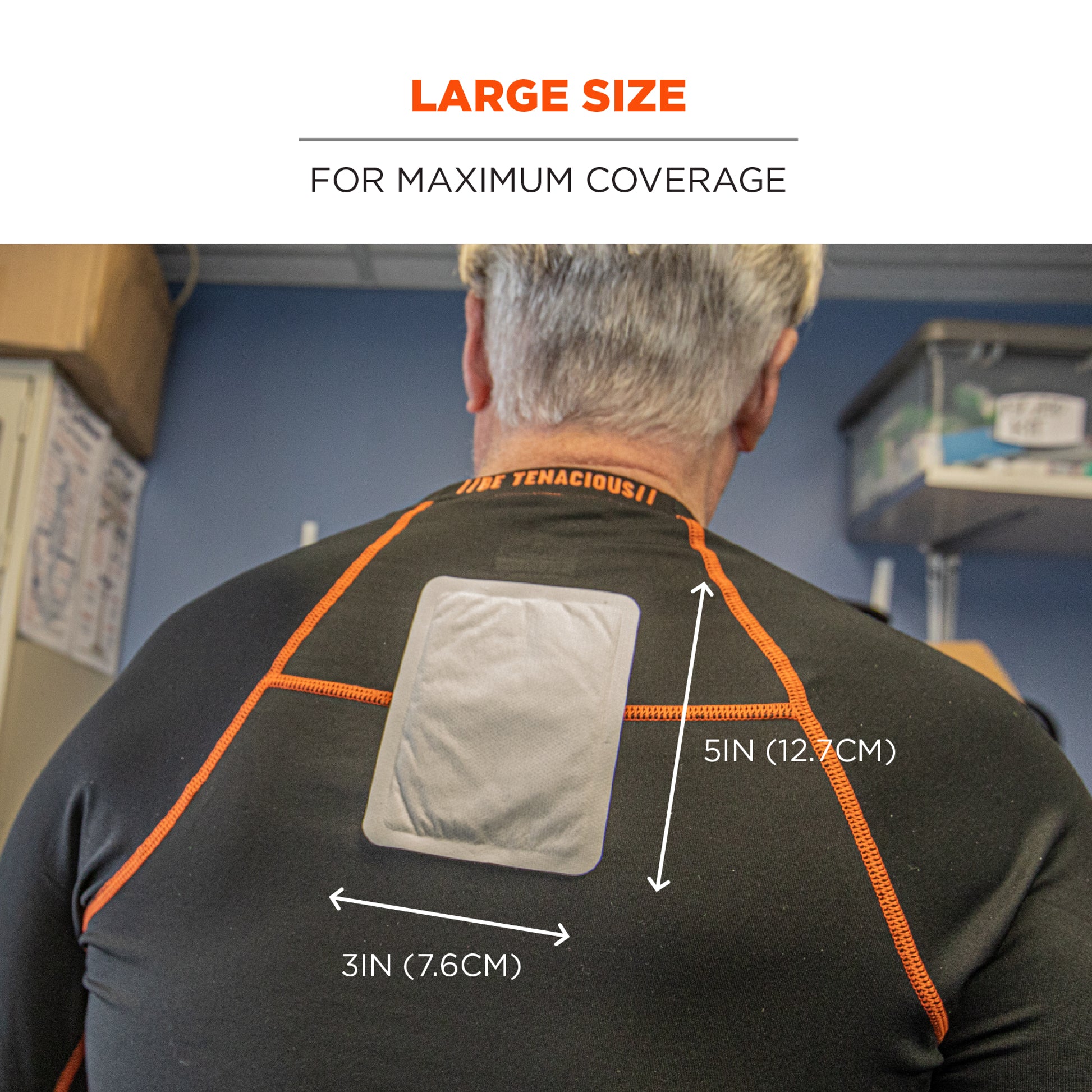 Ergodyne N-Ferno 6997 Adhesive Body Warmers - Air Activated Heat Pad