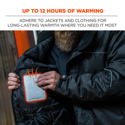 Ergodyne N-Ferno 6997 Adhesive Body Warmers - Air Activated Heat Pad