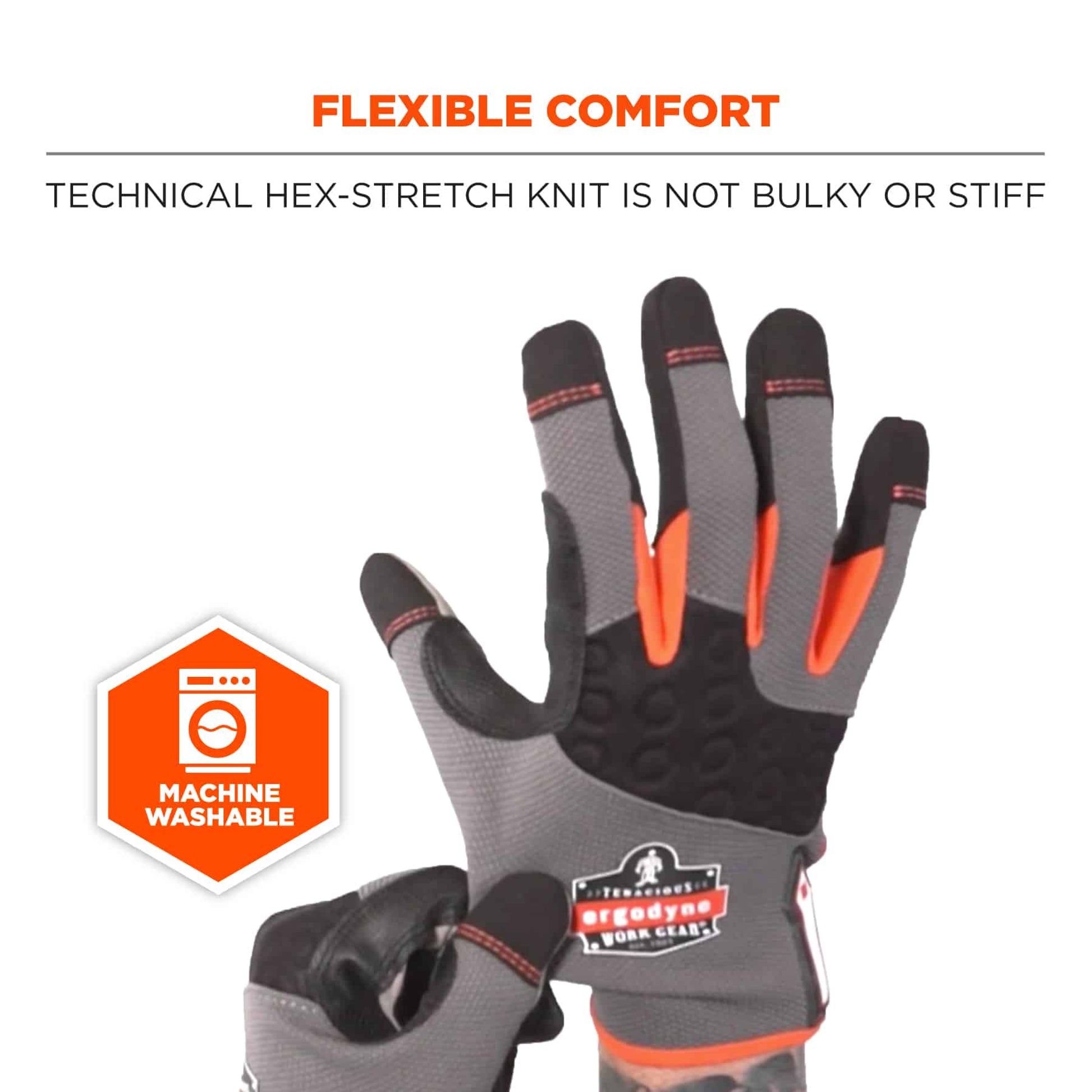 Ergodyne ProFlex 710 Heavy-Duty Mechanics Gloves