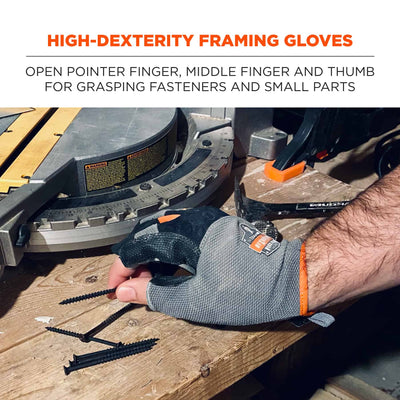 Ergodyne ProFlex 720 Heavy-Duty Framing Gloves