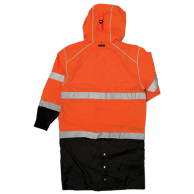 ML Kishgo Brilliant Series Long Orange Rain Coat