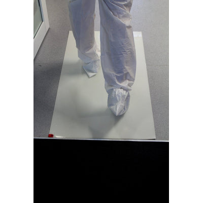 3M White Clean-Walk Mat 24 in x 36 in [240 Sheets] 5836