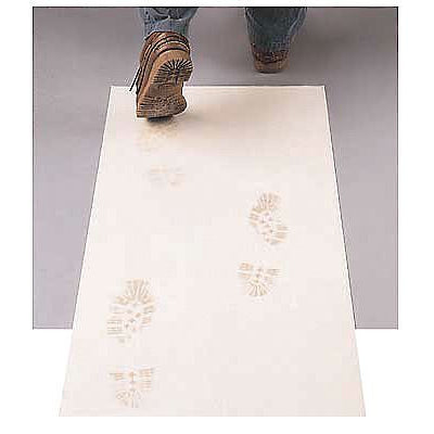 3M White Clean-Walk Mat 24 in x 36 in [240 Sheets] 5836