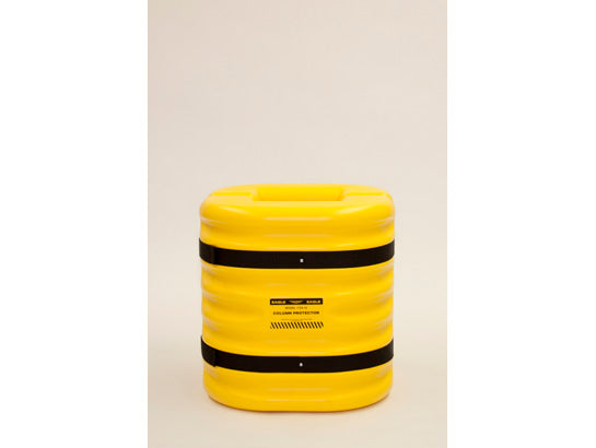 Eagle Mini Column Protector - Fits 6" Column - Yellow - 17246