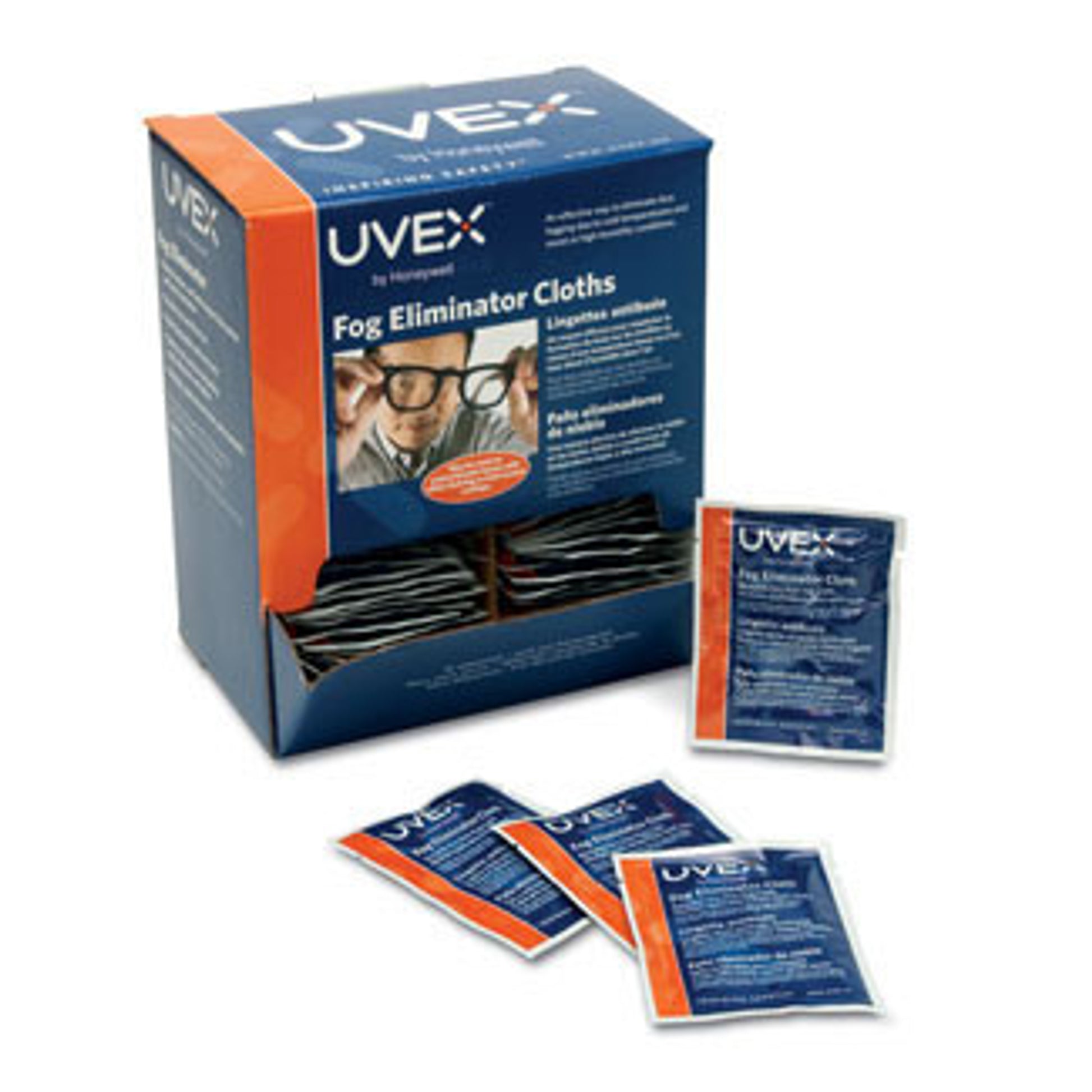 Uvex Fog Eliminator Cloths 100/box