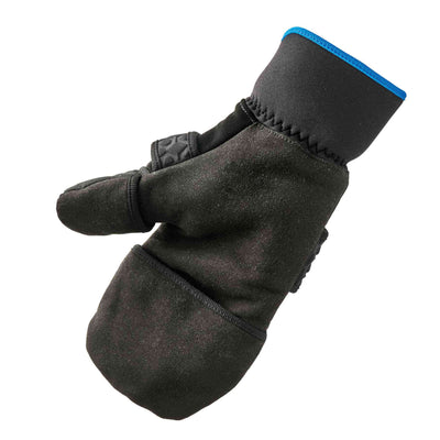 Ergodyne ProFlex 816 Thermal Half Finger Winter Work Gloves - Flip-Top Mittens