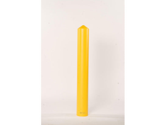 Eagle Bollard Post Sleeve - Smooth - 4" x 56" - Yellow - 1735