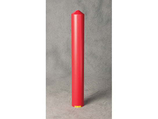 Eagle Bollard Post Sleeve - Smooth - 6" x 56" - Red - 1736R