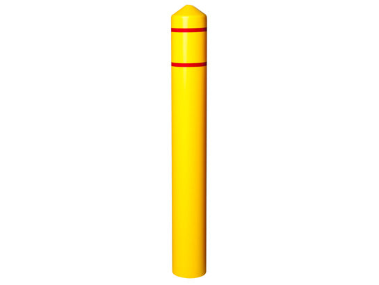 Eagle Bollard Post Sleeve - Smooth - 8" x 57" - Yellow - 1737