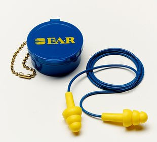 3M E-A-R UltraFit Corded Earplugs in Carrying Case - 340-4002 - Case/200 Pair