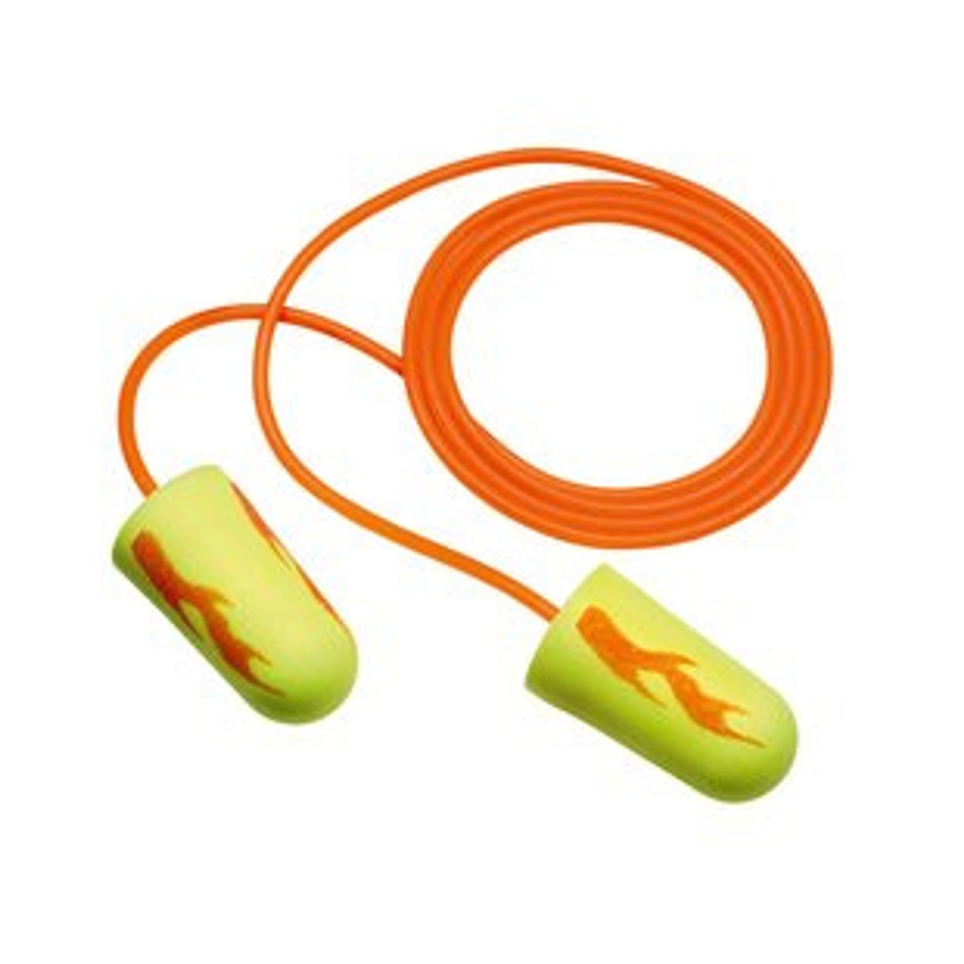 3M E-A-R E-A-Rsoft Yellow Neon Blasts Corded Earplugs [200 Pair] 311-1252