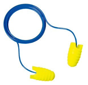 3M E-A-Rsoft Grippers Corded Earplugs [200 Pair] 312-6001