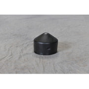 Eagle 5" Round Plastic Post Cap - 5 7/8" Outside Diameter - Black - 1758