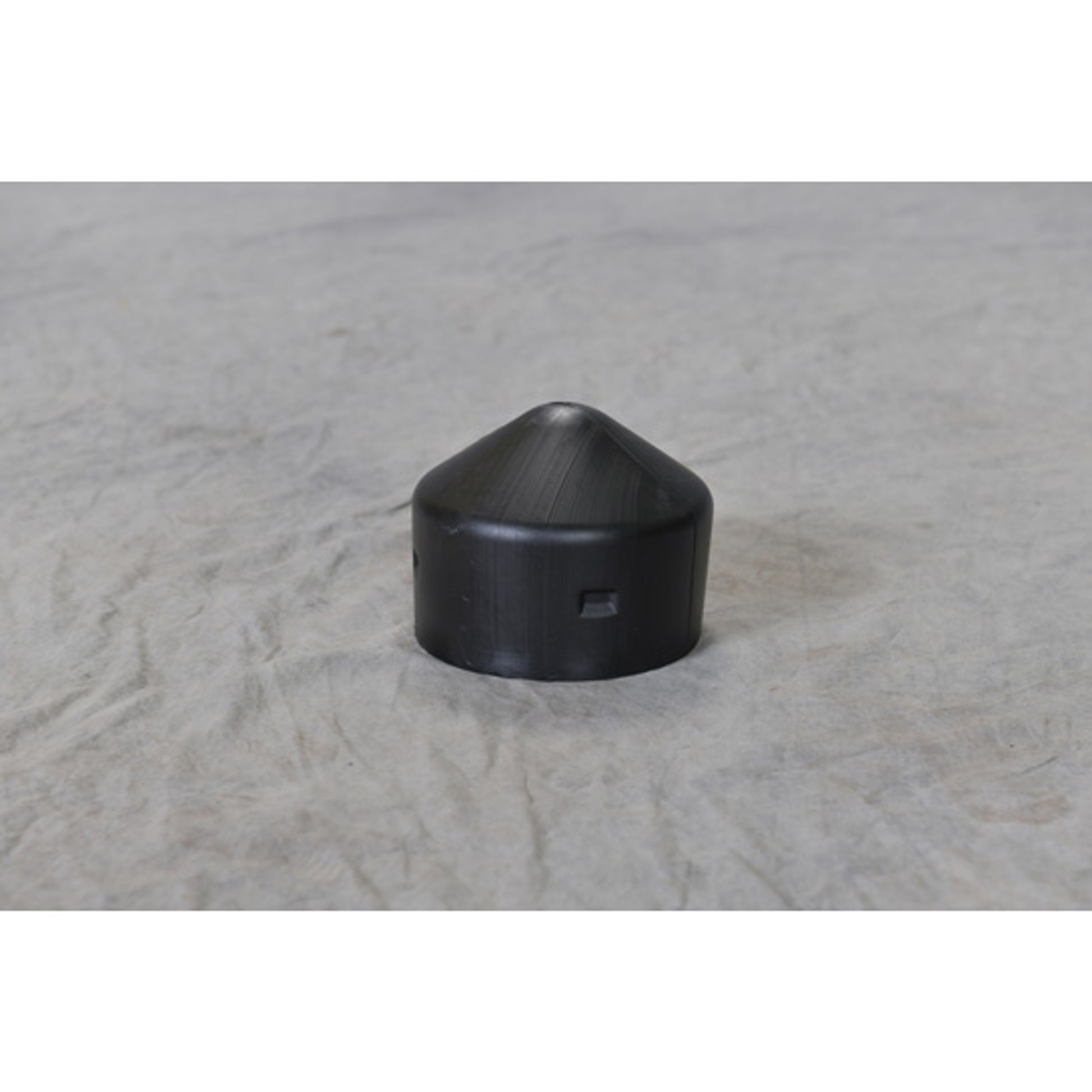 Eagle 5" Round Plastic Post Cap - 5 7/8" Outside Diameter - Black - 1758