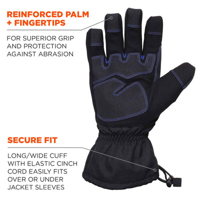 Ergodyne ProFlex 819WP Extreme Thermal Waterproof Winter Work Gloves