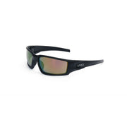 Uvex Hypershock Matte Black Frame Red Mirror Lens, Hardcoat