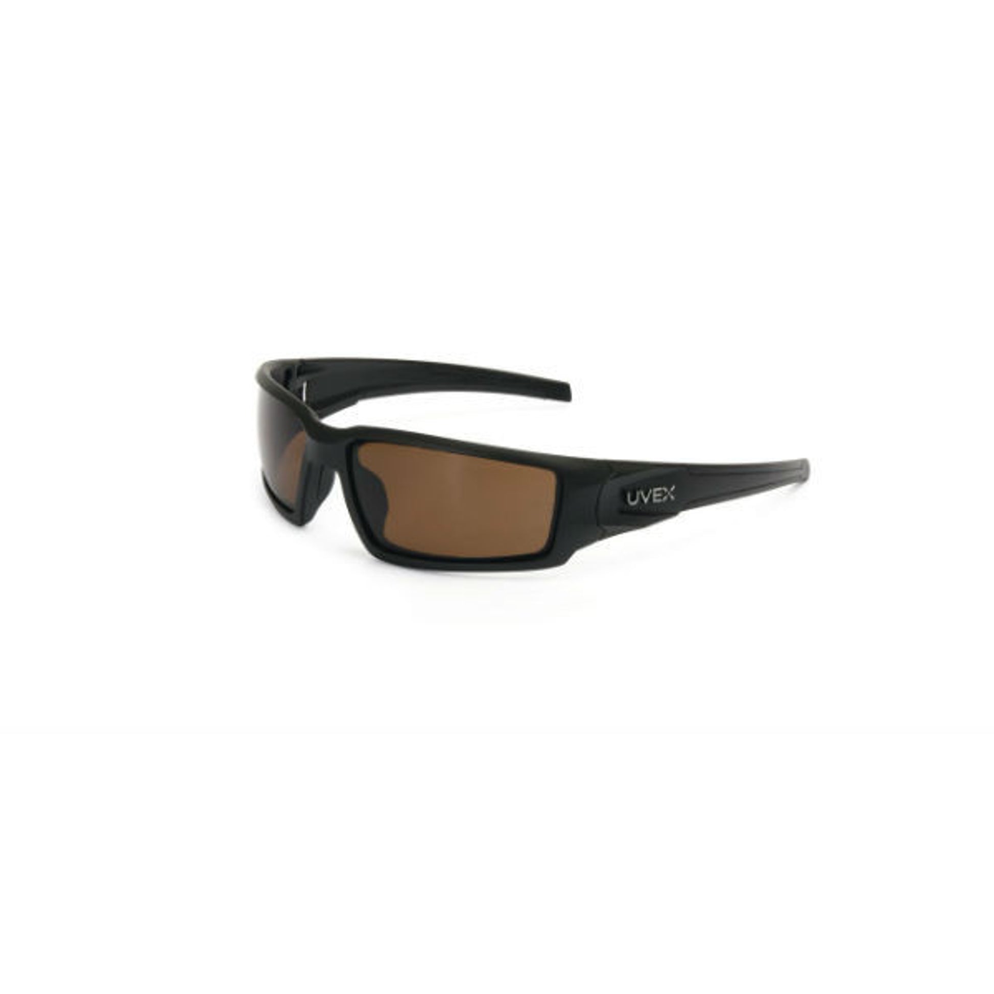 Uvex Hypershock Matte Black Frame Espresso Polarized Lens, Hardcoat