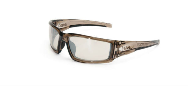 Uvex Hypershock Smoke Brown Frame SCT-Reflect 50 Lens, Hardcoat